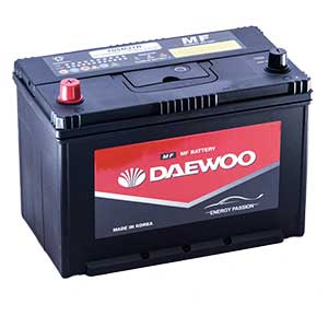 Ắc Quy Daewoo 105D31R  12V - 90AH